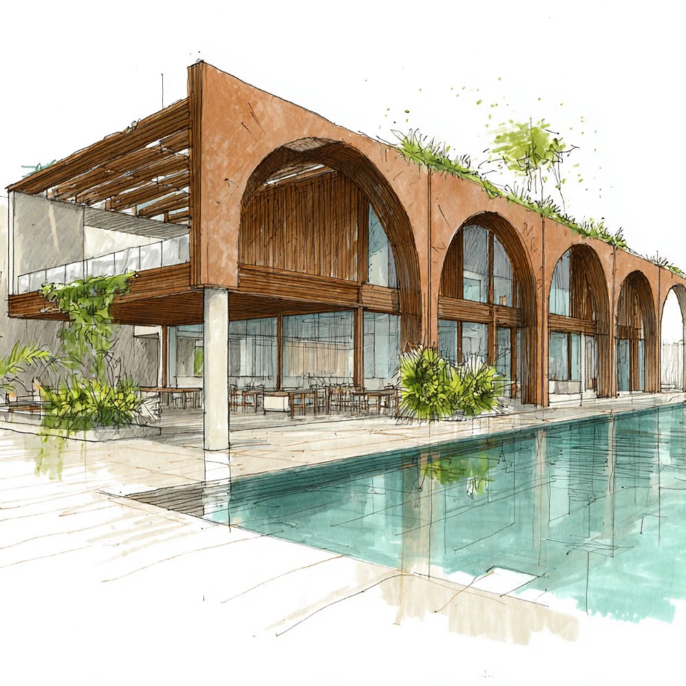 Arquitectura en Proyectos Inmobiliarios de lujo en Cancún, Tulúm, Zona Hotelera y La Riviera Maya.